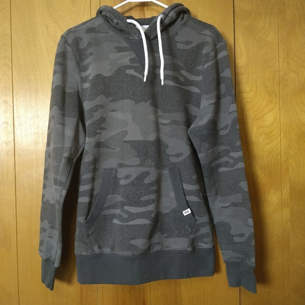 DSG Women's Small Camouflage Gray/Black Pullover Hoodie Outdoor Classic
